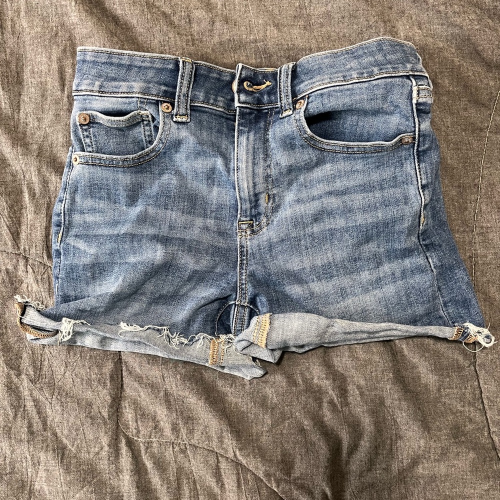 American Eagle Denim Blue Women's Shorts
